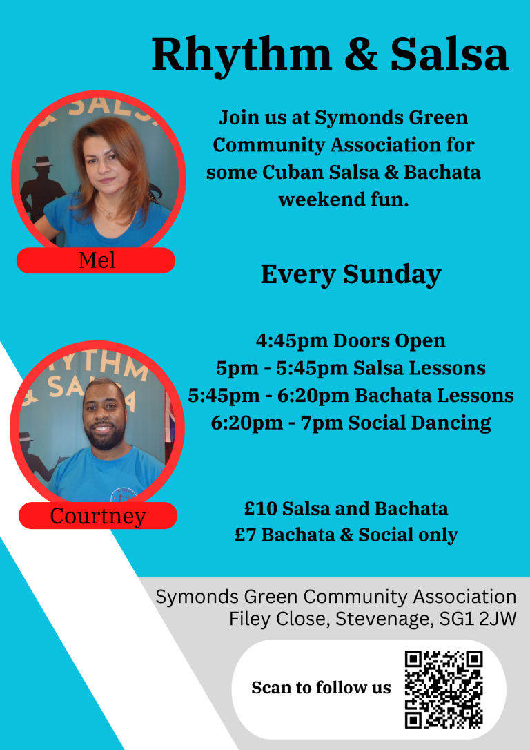 Rhythm & Salsa at Symonds Green Community Association, Stevenage